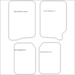 Subaru Forester 1st gen Car Mats